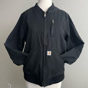 Carhartt Black Zip-Up Jacket